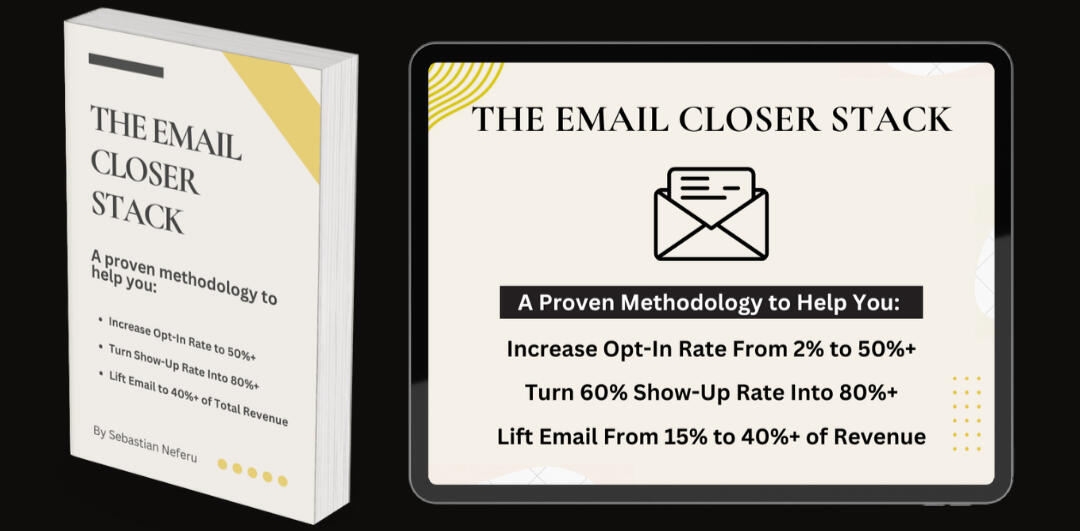 The Email Closer Stack How To Turn Cold Traffic Into Booked Sales Calls In Just 5 Days